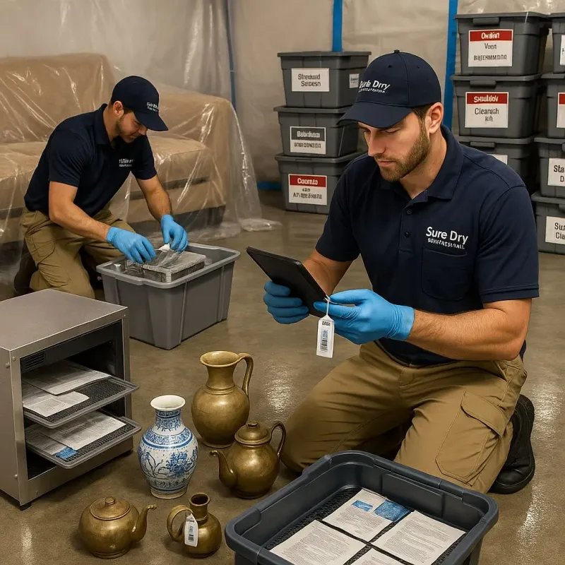 Content Protection and Restoration process in Aubrey, TX