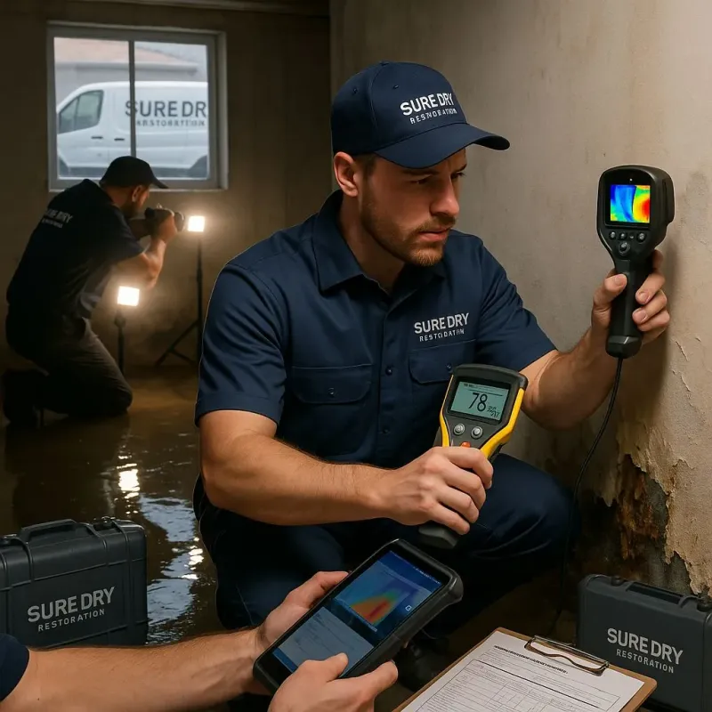 Initial Assessment and Documentation process in Aubrey, TX